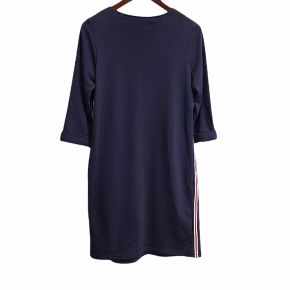 Yest Sweater Midi Navy Blue Dress Size 4 - Picture 3 of 6